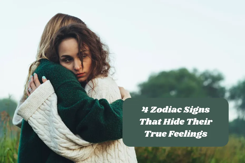 4 Zodiac Signs That Hide Their True Feelings